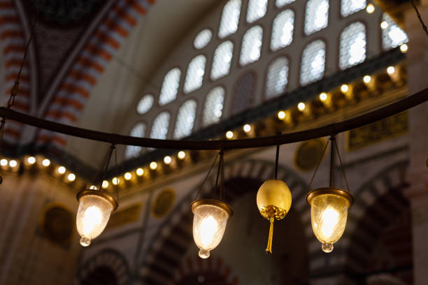 istock Mosque interior details in closeup view 1437955634