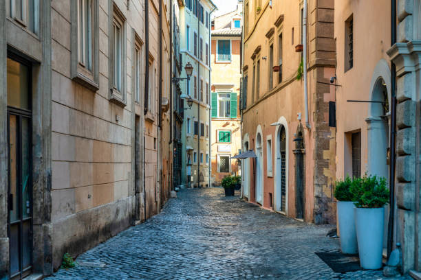 istock Street in Rome, Italy 1437955714