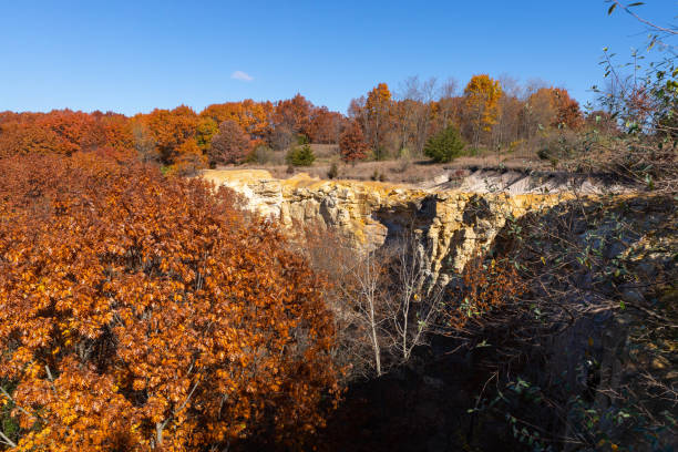 istock Fall landscape at Buffalo Rock. 1437970422