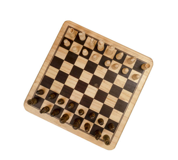 istock the chess pieces arranged on a chessboard 1437976657