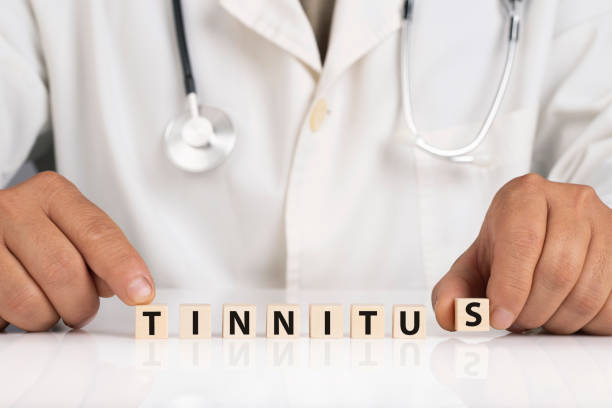tinnitus - tinitus imagens e fotografias de stock