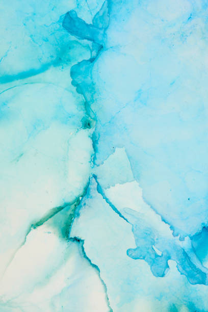 istock Modern mixing liquid paints, studio shooting photo. 1437979078