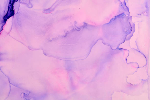 istock Bionic fluid painting, like cells, Fashion shape. 1437979797
