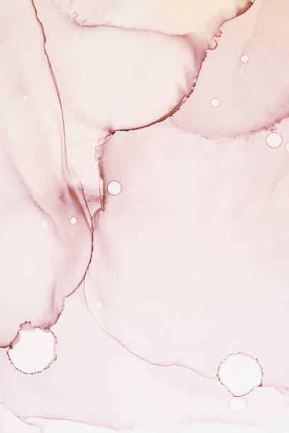 istock Modern Art watercolor strip multilayered. 1437980686
