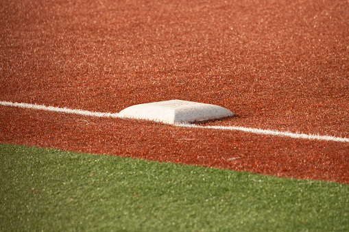 third base for baseball or softball