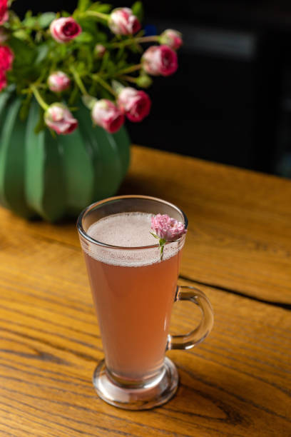 istock a warm cocktail is made at the bar 1437988567