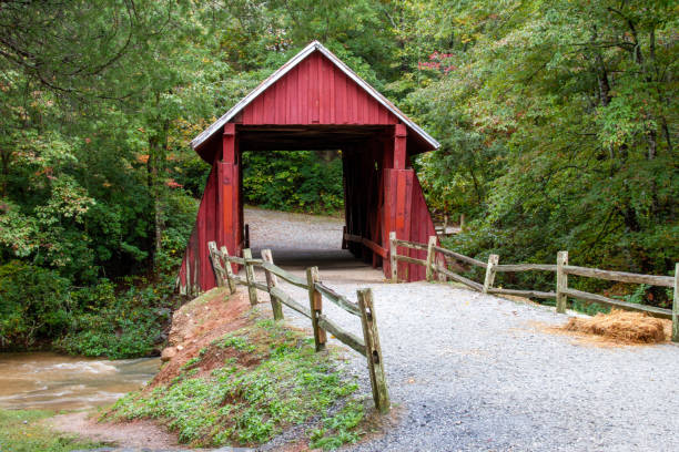 istock Campbell Covered Bridge in South Carolina 1437988574