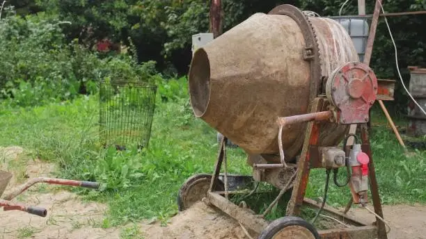 Construction Site Cement Concrete Mixer Machine