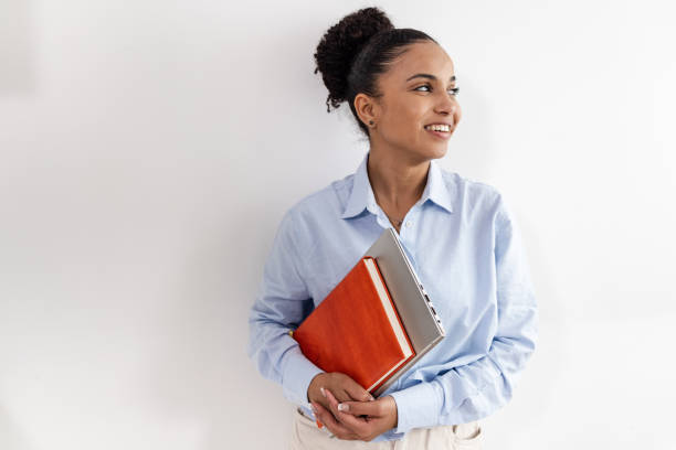 istock Portrait of a young female student 1437998735