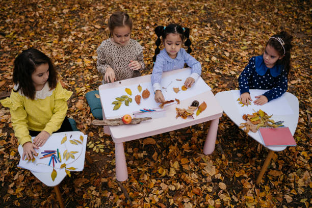 Let's be creative with these autumn leaves