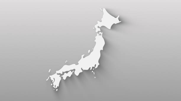 istock Japan icon. isolated on grey background. shadow on background move. 1438036646
