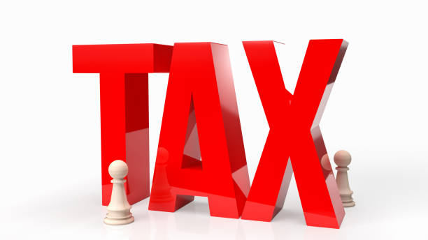 istock The  red tax on white background for business concept 3d rendering 1438055677