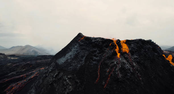 istock Mount Fagradalsfjall volcano eruption, iceland 1438062044
