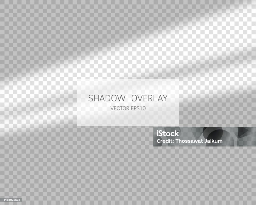 Natural Shadows From Window Isolated On Transparent Background Stock ...