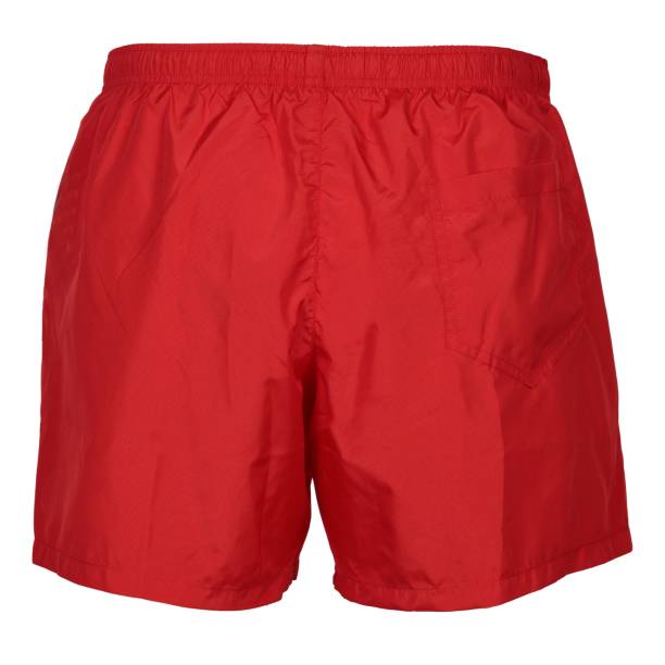 pantaloncini da bagno classici - colore rosso. ritaglio - pantaloncini da corsa foto e immagini stock