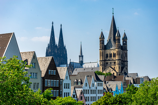A beautiful view of the Cologne Cathedral in Germany