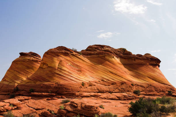 istock Wave sandstone rock formation in Arizona, USA 1438076715