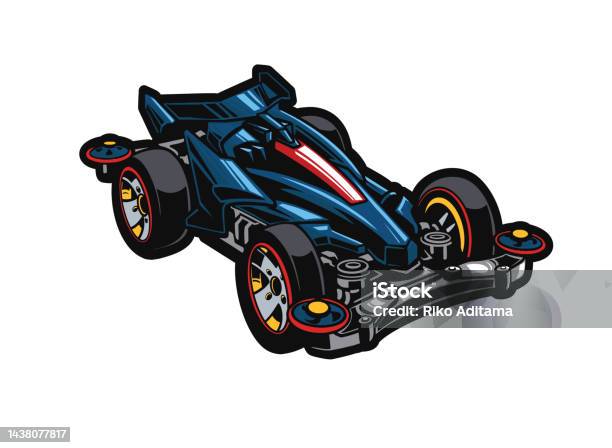 Tamiya Mini 4wd Stock Illustration - Download Image Now - Art, Battery, Car - iStock