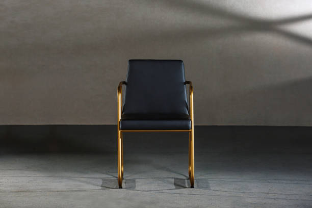 istock Comfy wing chair in the carpenter's workshop 1438078665