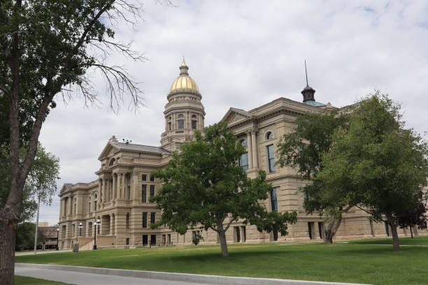 istock Wyoming State Capitol in Cheyenne, the USA 1438079427