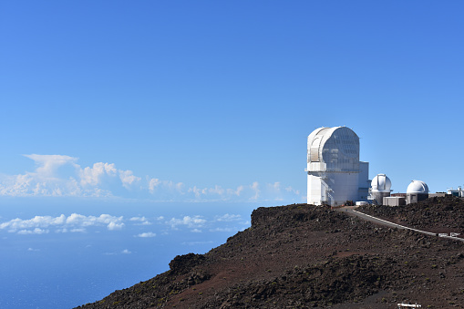 the Haleakala High Altitude Observatory Site  first astronomical research observatory on the island of Maui Hawaii