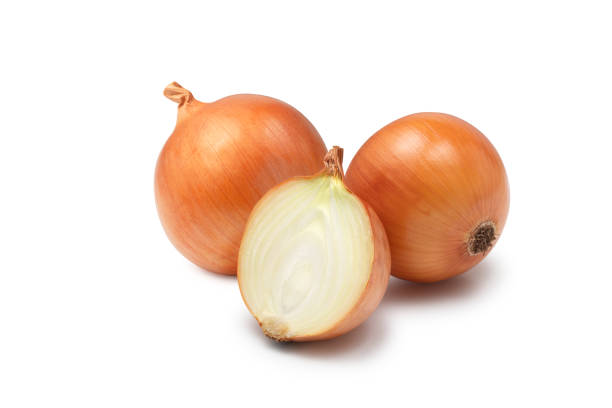 istock A group of fresh onions on a white 1438086031