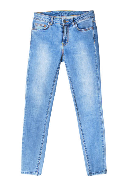 istock Denim isolated on white background, jeans isoalted over white copy space mock up 1438092862
