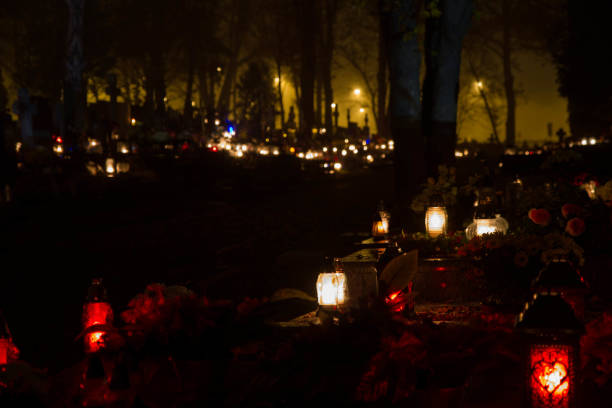 istock Cemetery at All Hallow Eve 1438104510