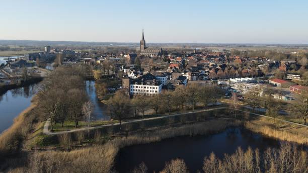 istock Hanzestad Doesburg from Above 1438110829