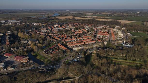 istock Hanzestad Doesburg from Above 1438110838