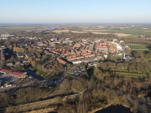 istock Hanzestad Doesburg from Above 1438110877