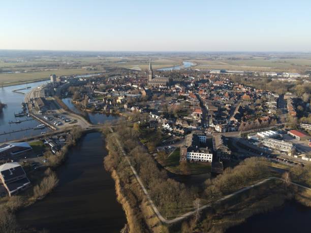 istock Hanzestad Doesburg from Above 1438110919