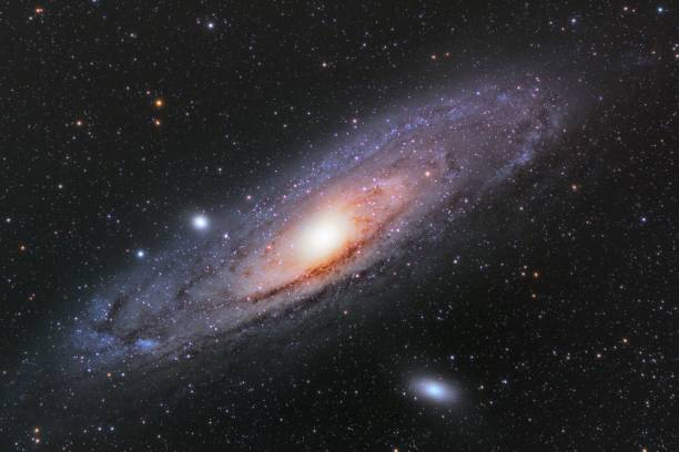 istock Telescopic view of Andromeda Nebula, Galaxy M31 - great for background 1438113694