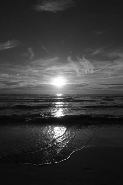 istock sunset at the north sea beach 1438114293