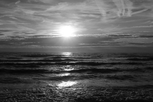 istock sunset at the north sea beach 1438114507