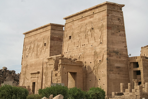Temple of Isis from Philae (Aswan, Egypt)