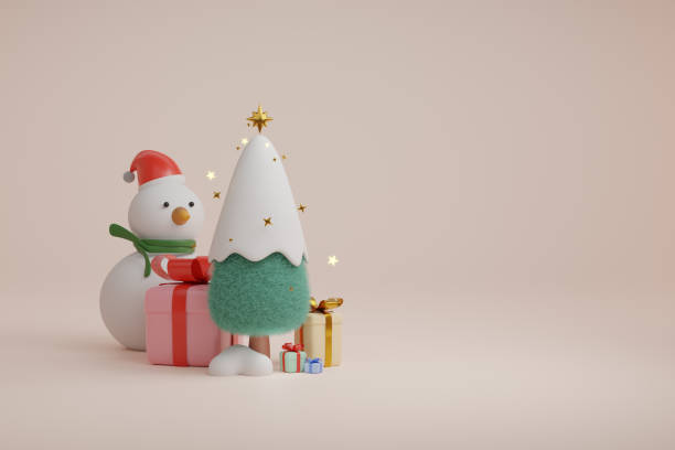 istock Merry Christmas and happy new year 1438118444