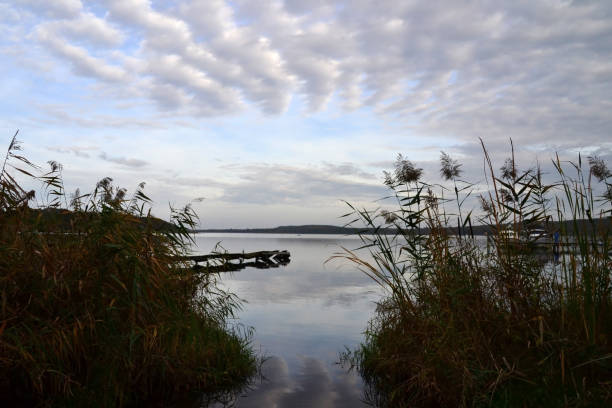 istock Idyllic view of the lake 1438120782