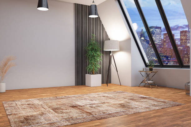 Unfurnished Modern House Interior