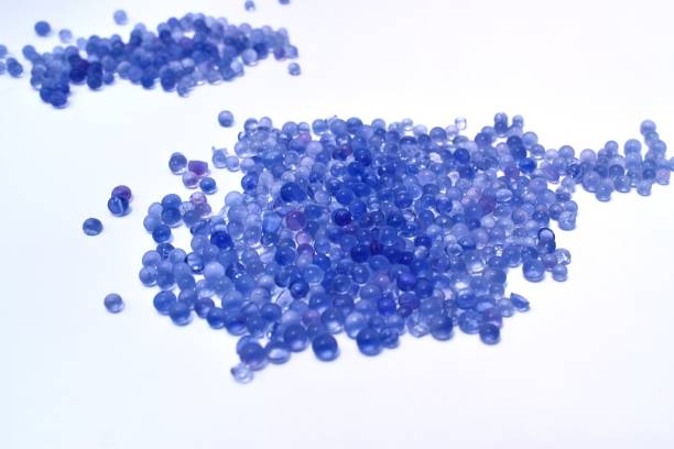 istock blue silica gel ,moisture adsorbing 1438125935