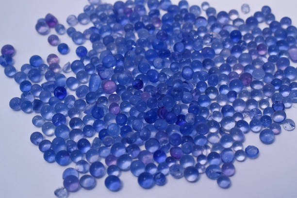 istock blue silica gel ,moisture adsorbing 1438126066