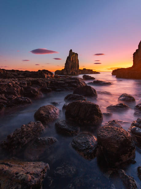istock Beautiful dawn at Cathedral Rocks 1438128375