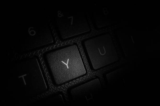 istock Y letter on the keyboard 1438130025