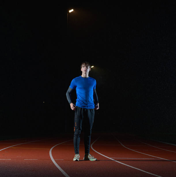 istock athlete training in the rain athletics running 1438131367