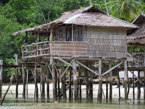 istock stilt house upon the sea 1438134042