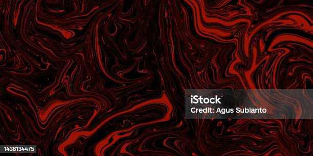 Red Pattern Liquid Digital Abstract Red Ink Liquid Pattern Stock Illustration - Download ...
