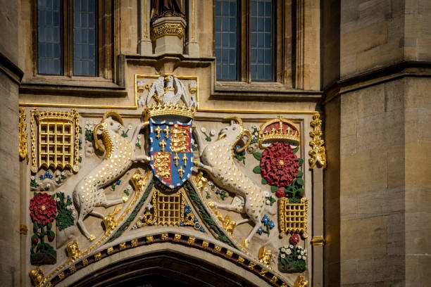 istock University door Christ's College Cambridge 1438135769