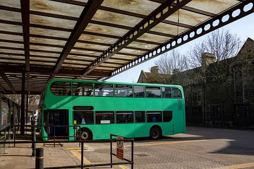 Cambridge bus station.