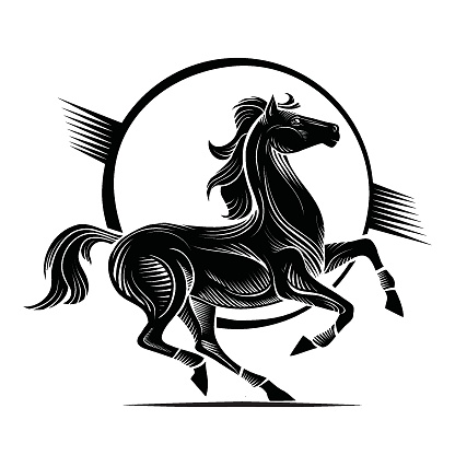 Free Download Of Pony Logo Vector Logo