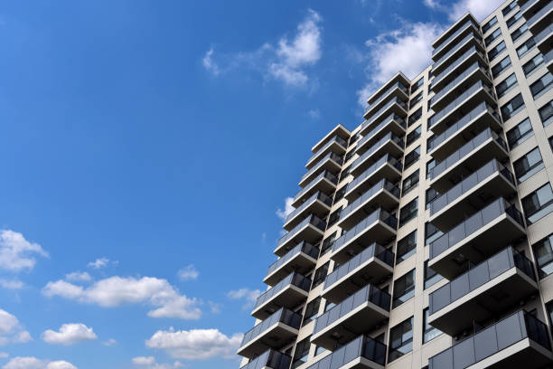 Residential area, multi-family housing.